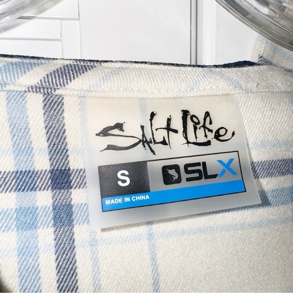 Salt Life Ahoy Performance Hoodie Sz Small - Picture 10 of 15